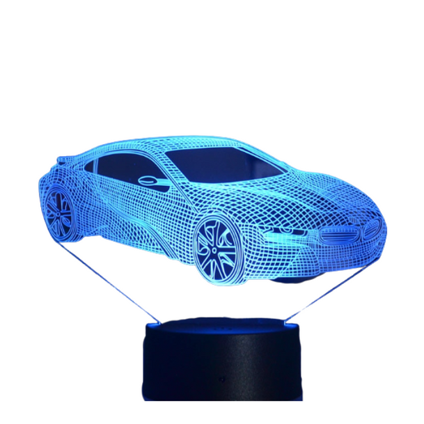Lampe 3D Supercar