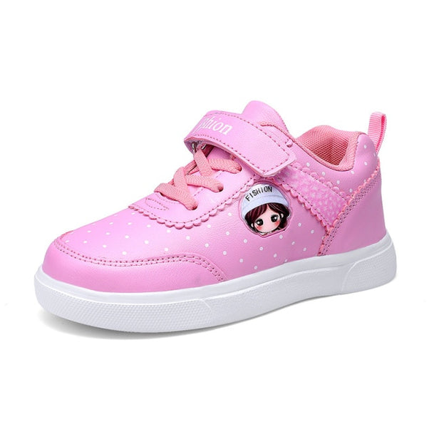 Sneakers Fille Roses